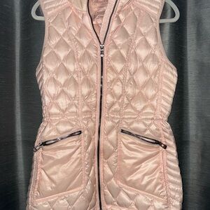 Calvin Klein Pink Quilted Vest